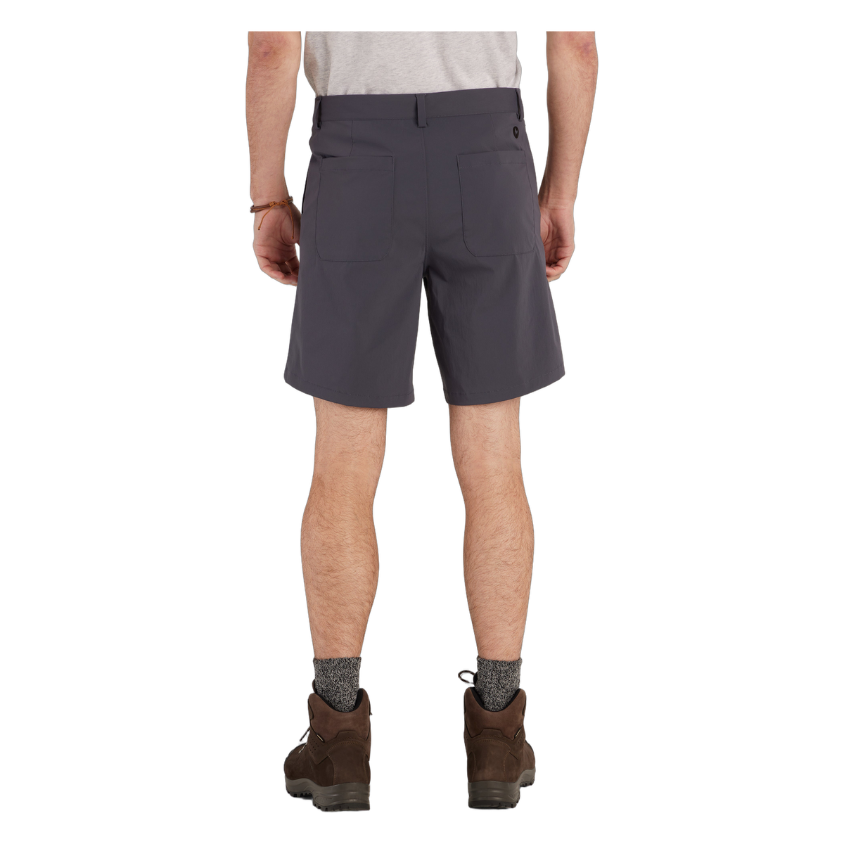 Marmot Arch Rock 8 inch Men's Shorts in Dark Steel, back