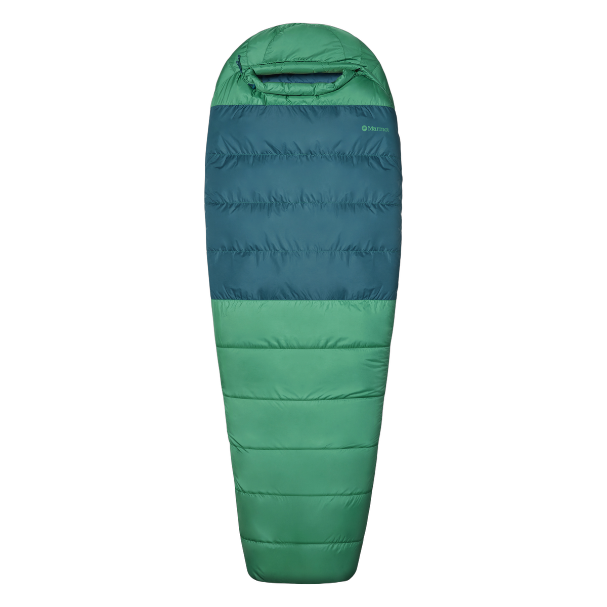 Marmot Lost Coast 30 Down Sleeping Bag in Clover/Dark Jungle