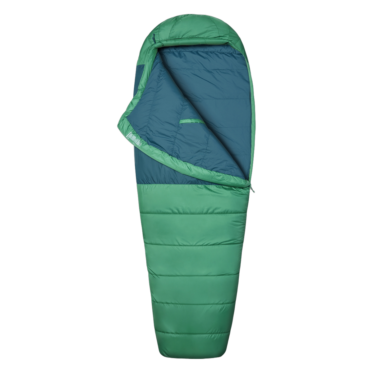 Marmot Lost Coast 30 Sleeping Bag, zip part open