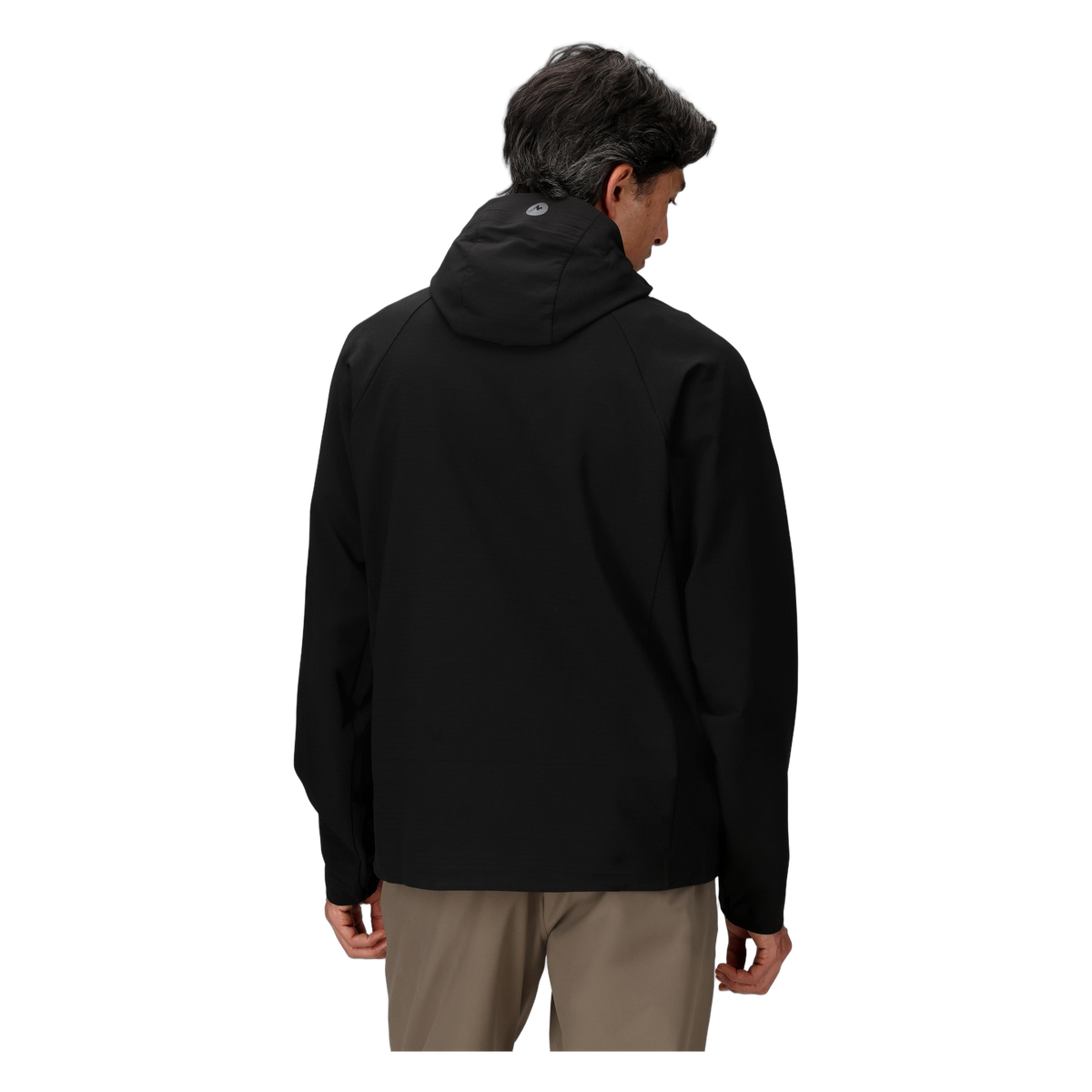 Marmot Pinnacle DriClime Men's Hoody in Black, back