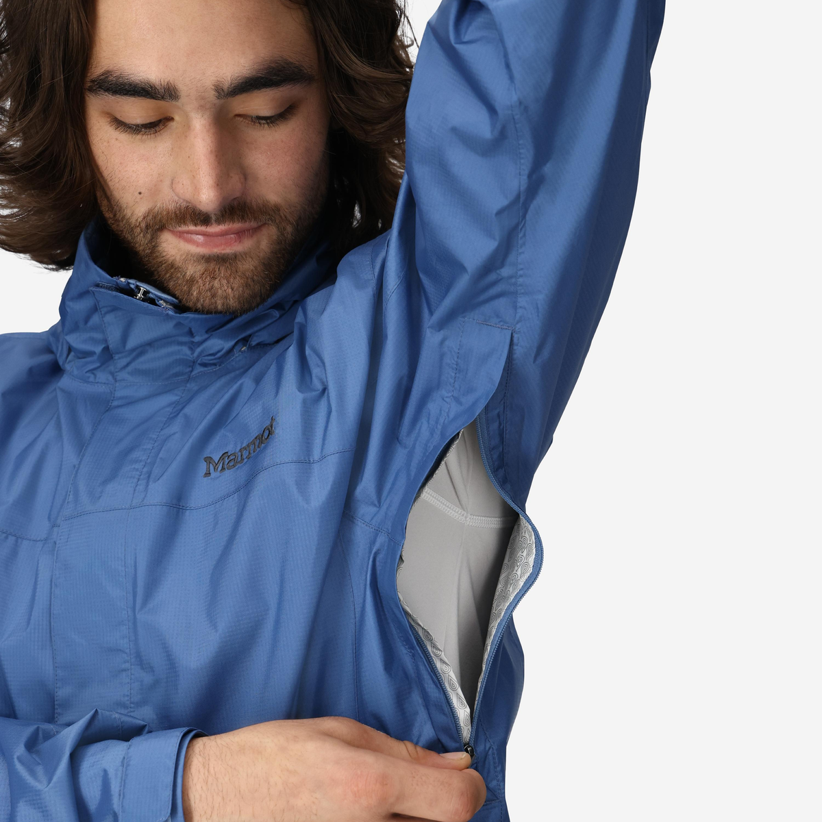 Marmot PreCip Eco Jacket PitZip vent