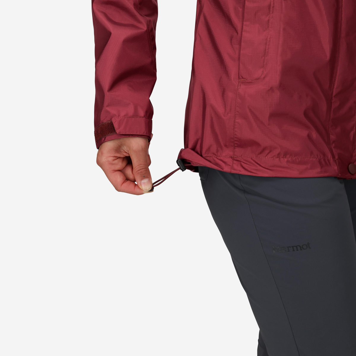 Marmot PreCip Eco Women's Jacket drawcord hem