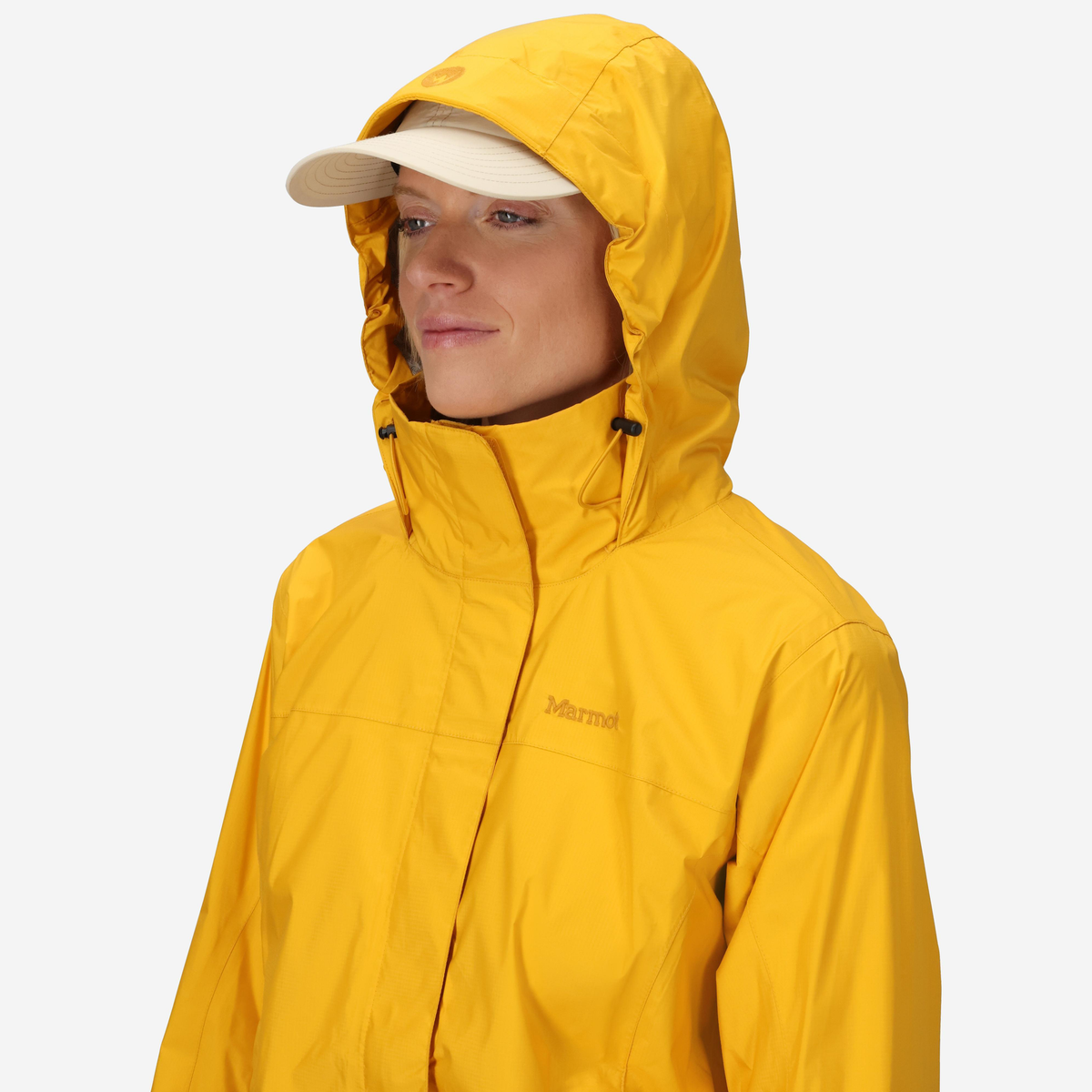 Marmot PreCip Eco Women's Jacket hood up