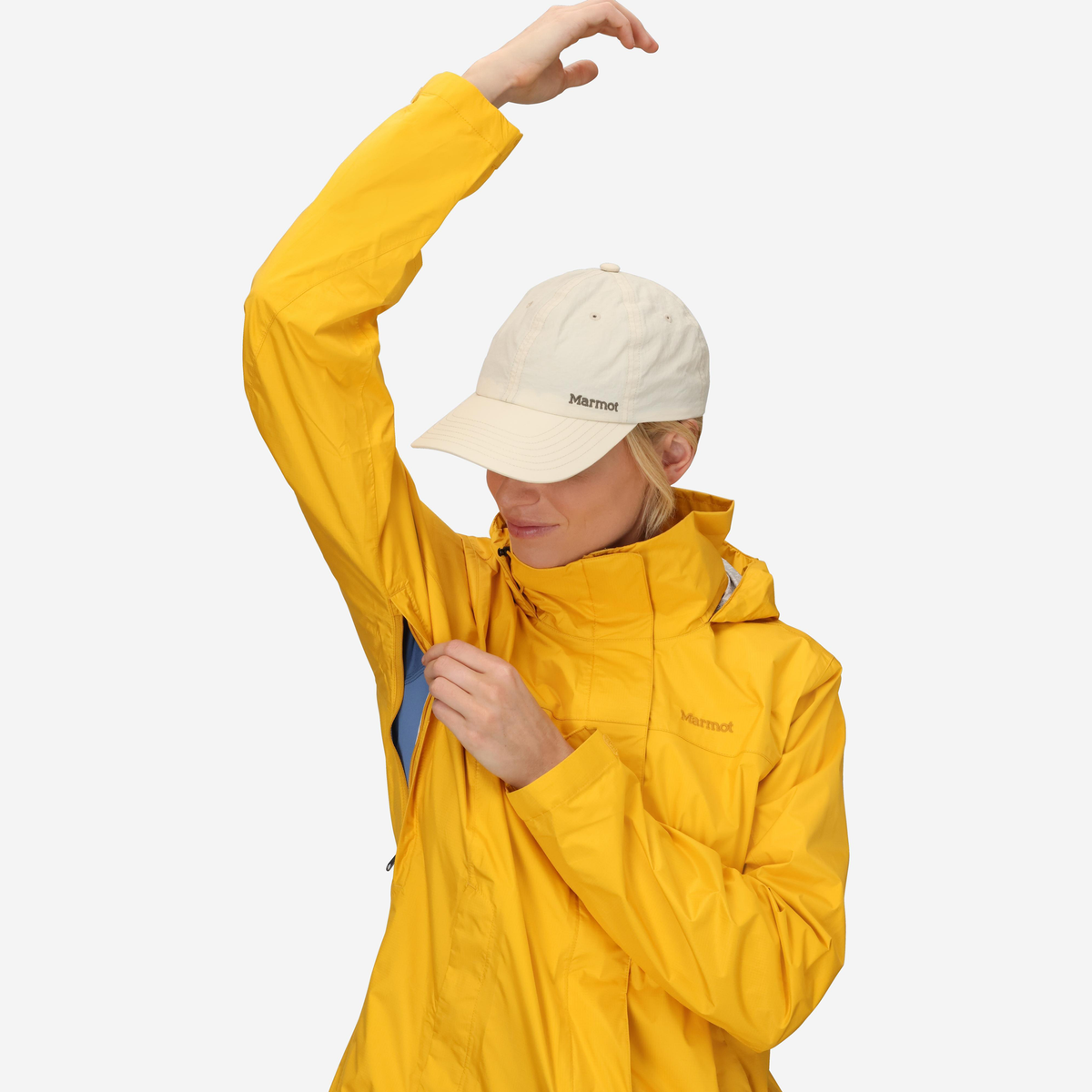 Marmot PreCip Eco Women's Jacket PitZip vent