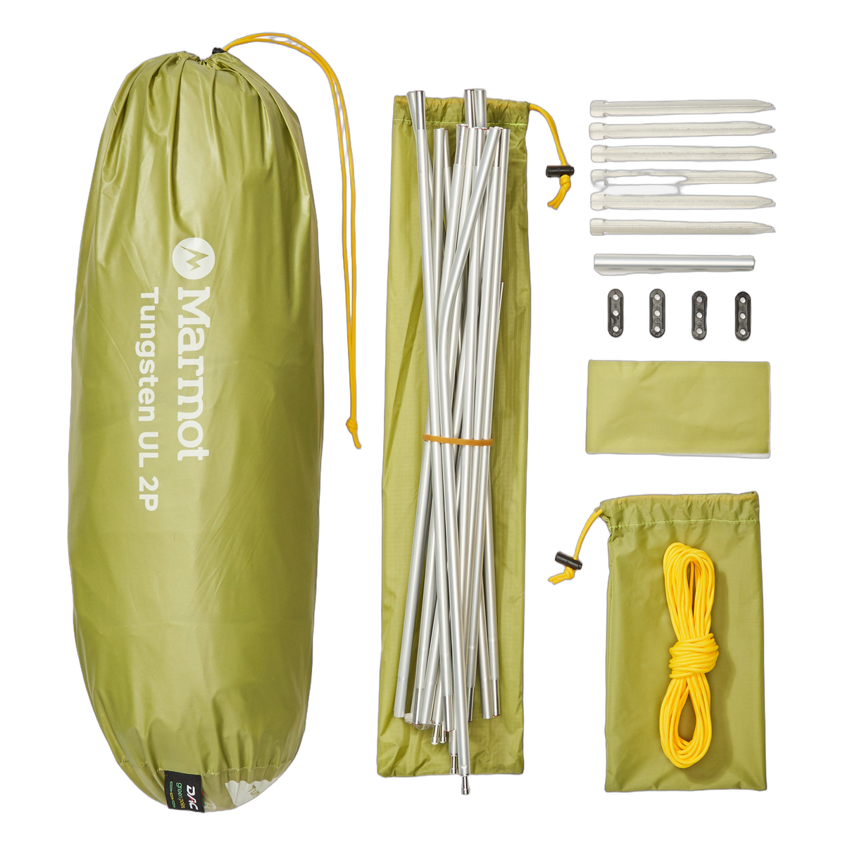 Marmot Tungsten UL 2 Person Tent, what's in the bag