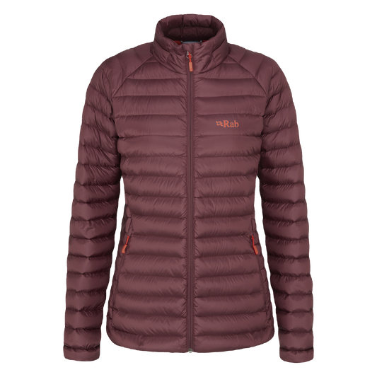 Rab Microlight Women's Jacket in Deep Heather, front