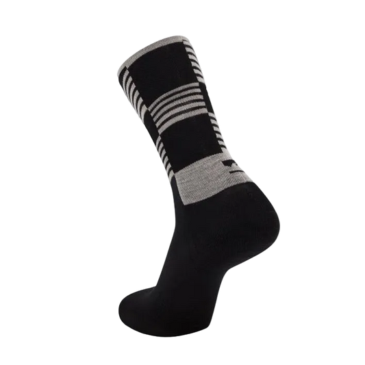 Mons Royale Unisex Atlas Crew Sock Check Mate Black Check