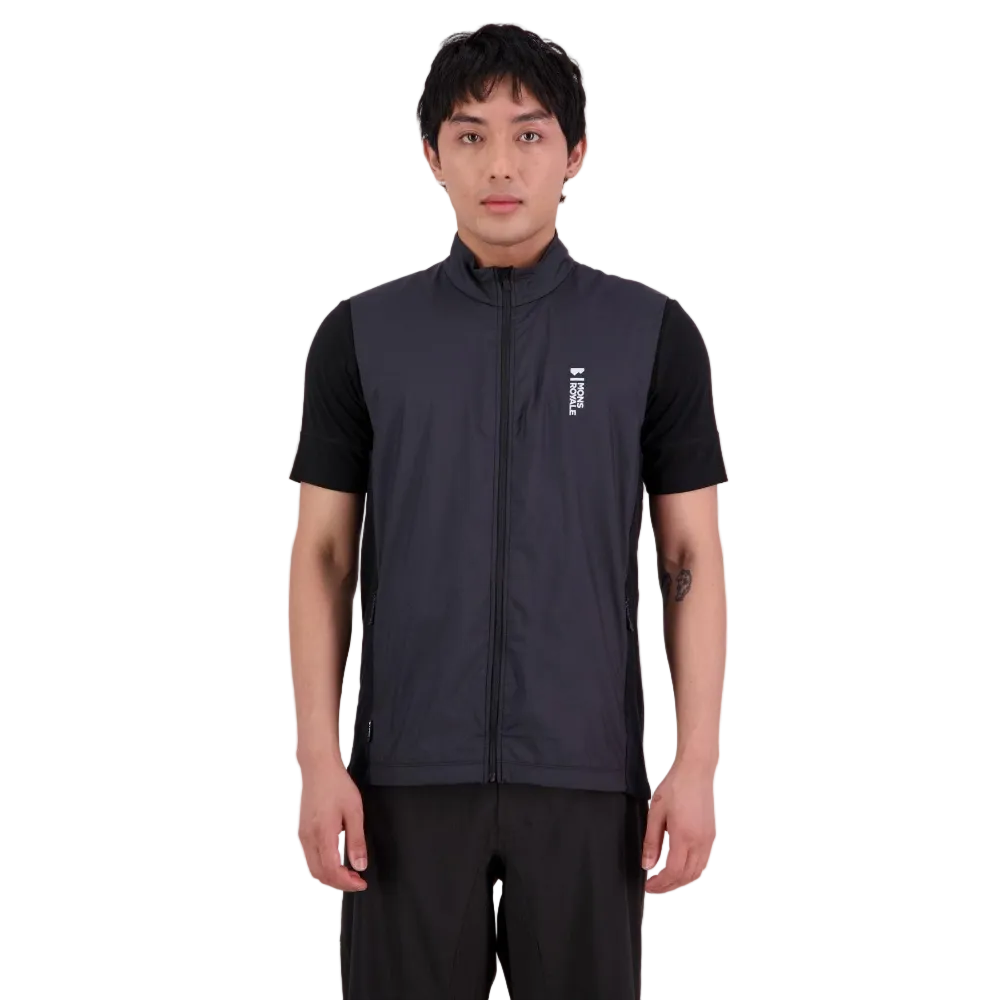Mons Royale Redwood Men's Vest - Black