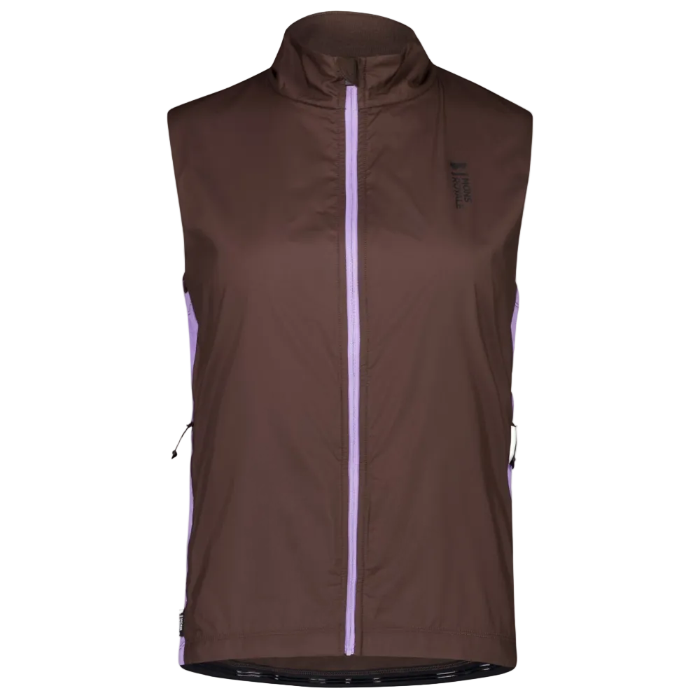 Mons Royale Redwood Women's Vest - Cedar / Lupin