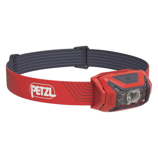 Petzl Actik headlamp in red