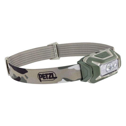 Petzl Aria 1 RGB headlamp in camo