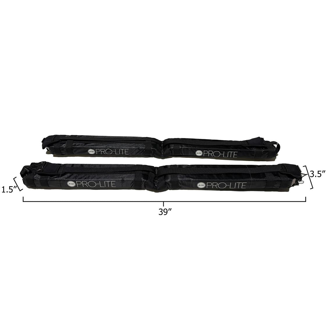 Prolite Double Soft Racks, measurements
