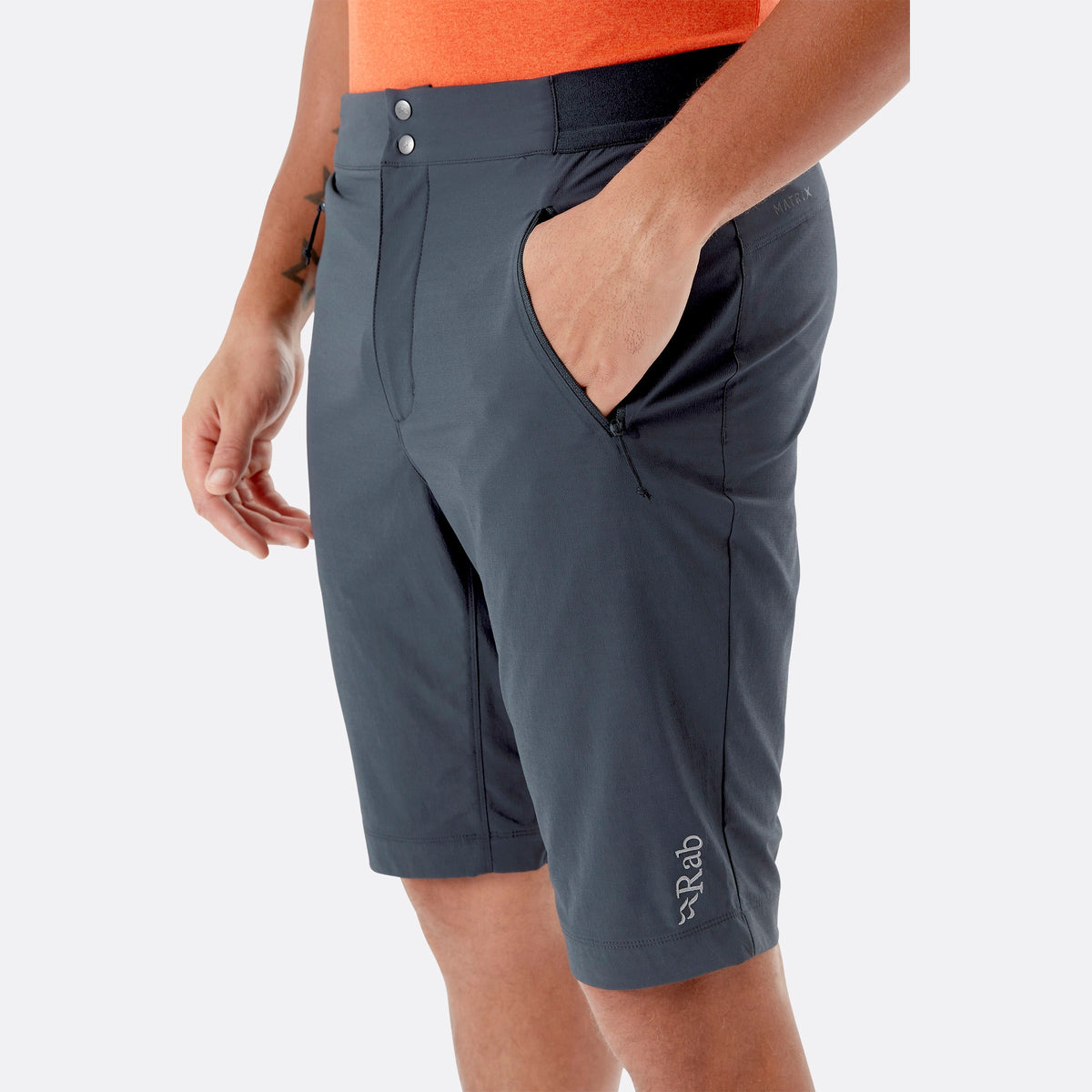 Rab Ascendor Light Men's Shorts zipped hand pocket