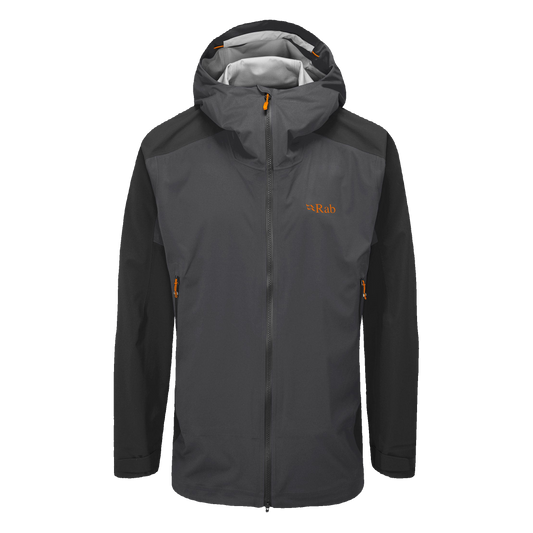 Rab Kinetic Alpine 2.0 Men's Jacket in Anthracite, front view
