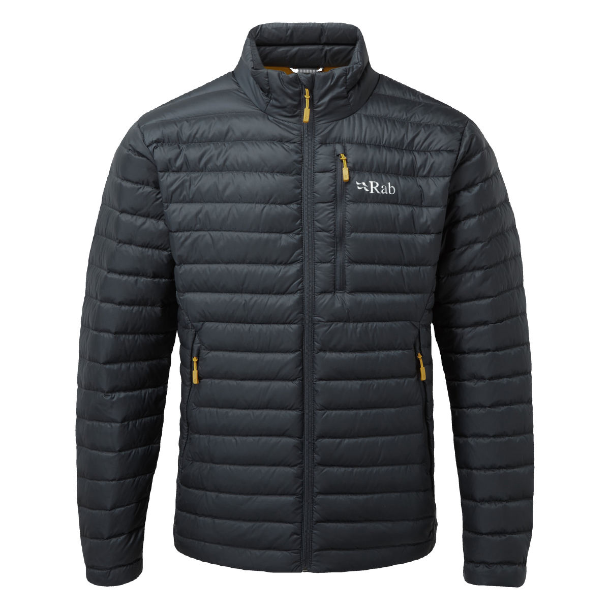 Rab Microlight Men's Jacket in Beluga, front view