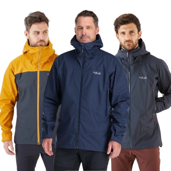Rab Arc Eco Men's 3 Layer Waterproof Jacket - Deep Ink – Get!Out