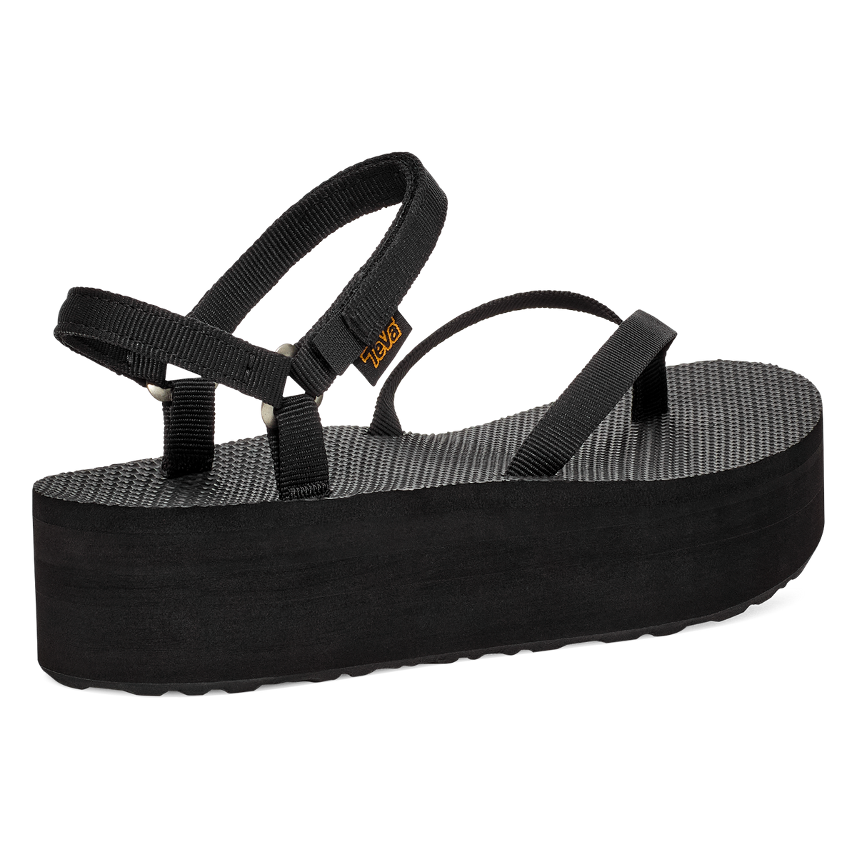 Teva Flatform Slim women's sandal in Black, inside view