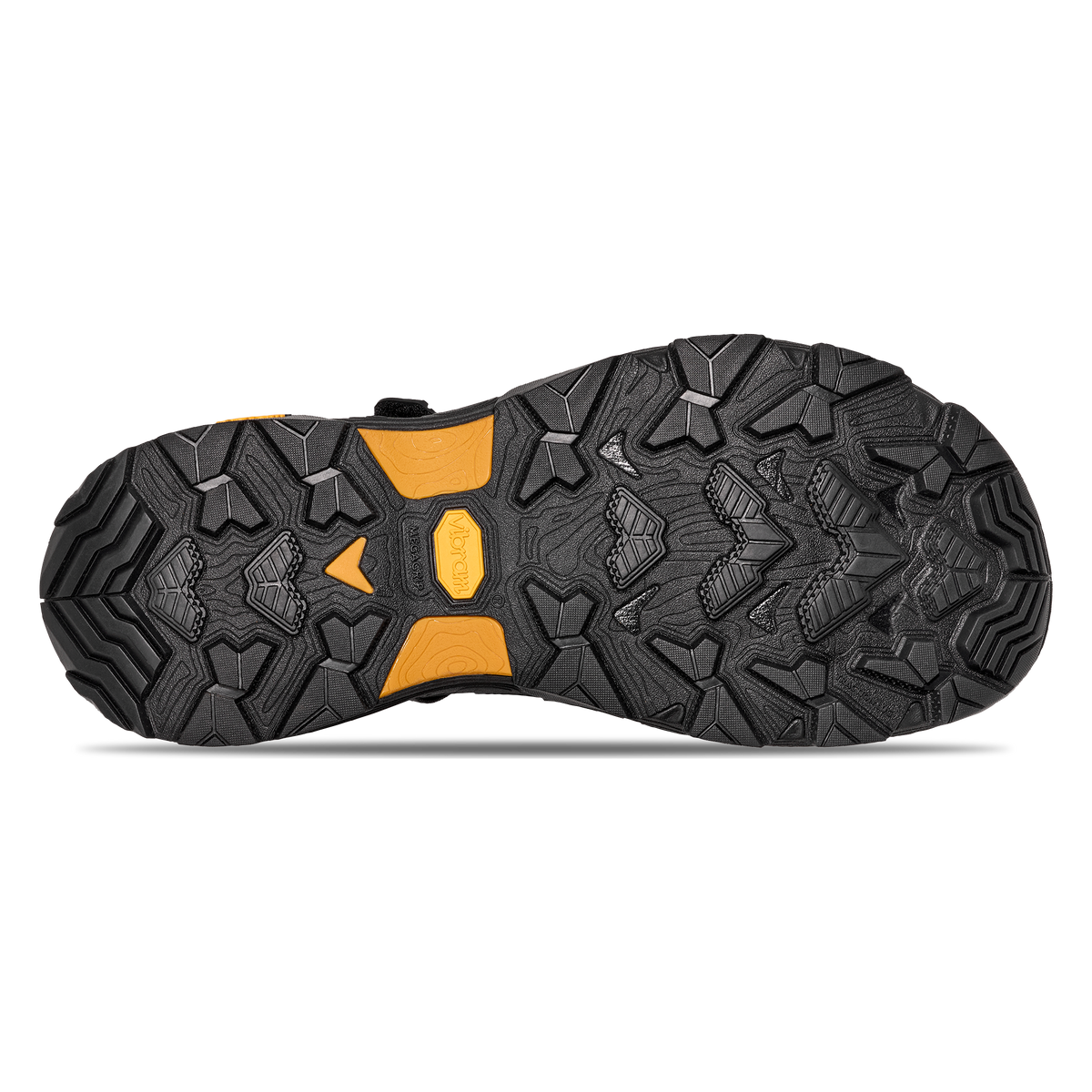 Teva Grandview Max men's hiking sandal in Black, sole