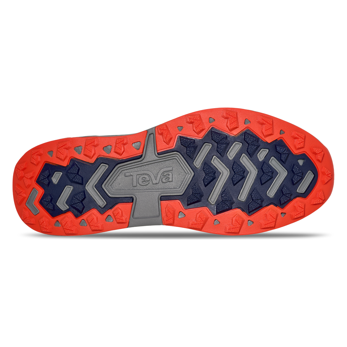 Teva Hurricane Trailsetter men's trail shoe in Grey/Navy, sole