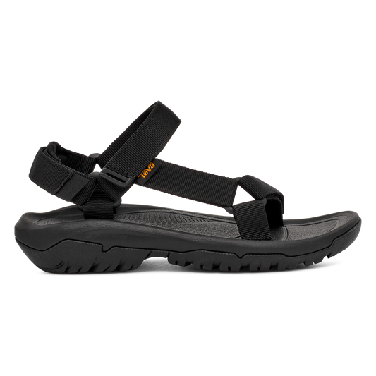 Teva Hurricane XLT2 women's sandal in Black, side view