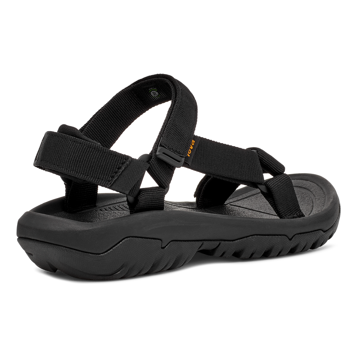 Teva Hurricane XLT2 women's sandal in Black, back angle