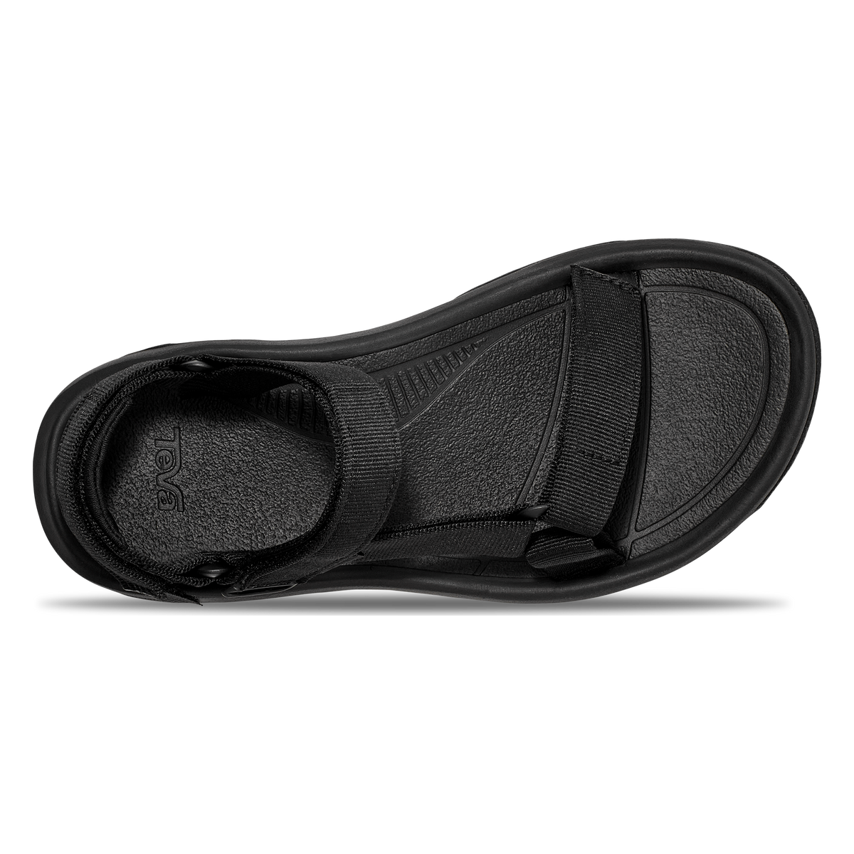 Teva Hurricane XLT2 women's sandal in Black, top view