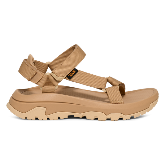 Teva Hurricane XLT3 women's sandal in Tan, side view