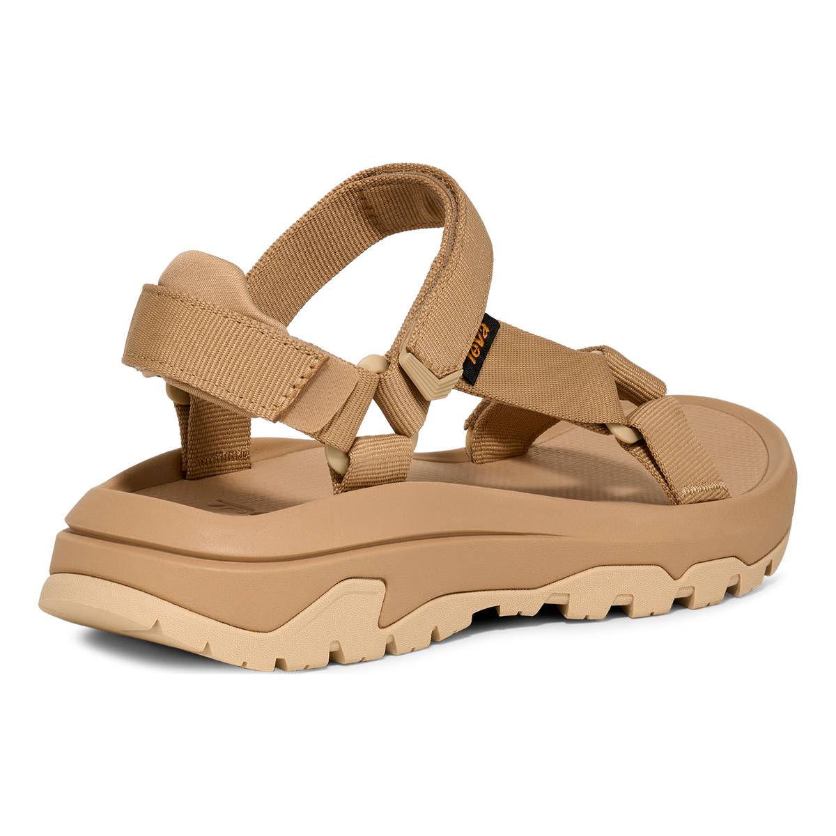 Teva Hurricane XLT3 women's sandal in Tan, back angle