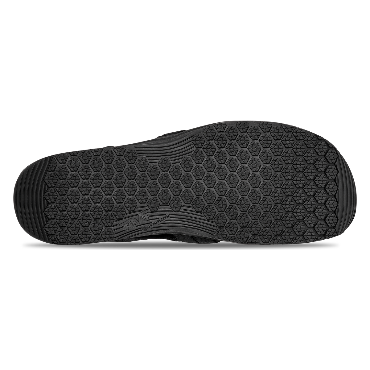 Teva Hydratrek Sandal CT men's closed-toe water sandal in Black, sole