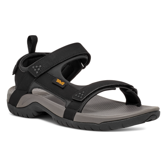 Teva Meacham men's sandal in Black, angle view