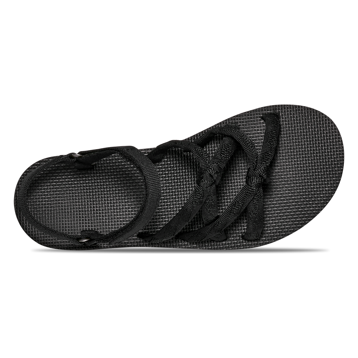 Teva Midform Kena Slim women's sandal in Black, top view