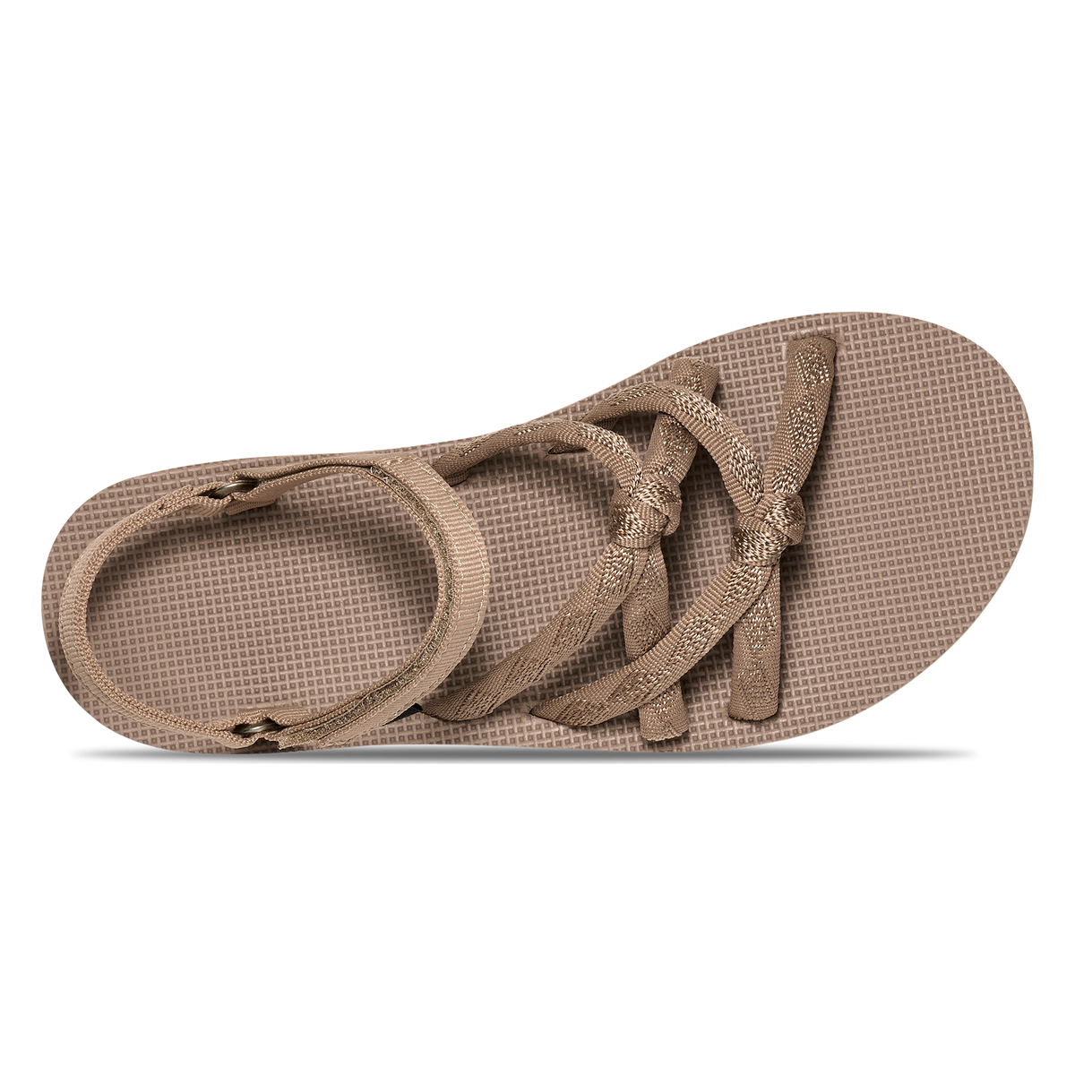 Teva Midform Kena Slim women's sandal in Dune, top view
