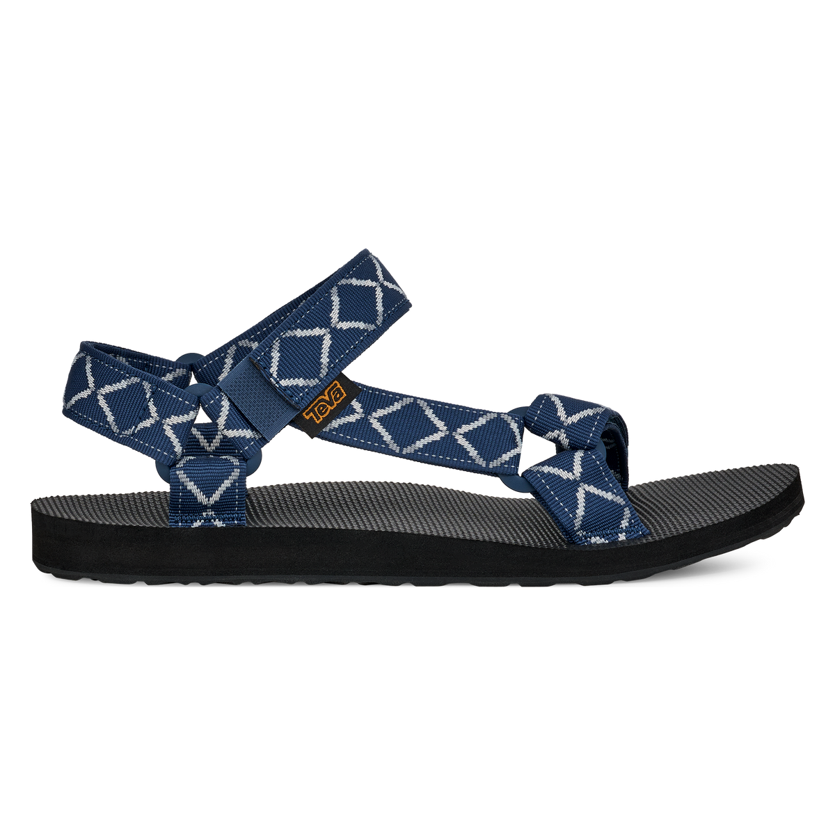 Teva Original Universal men's sandal in Diamond Navy, side view