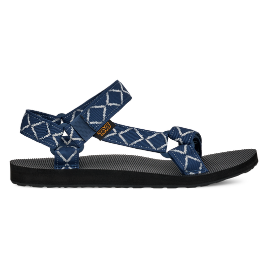 Teva Original Universal men's sandal in Diamond Navy, side view