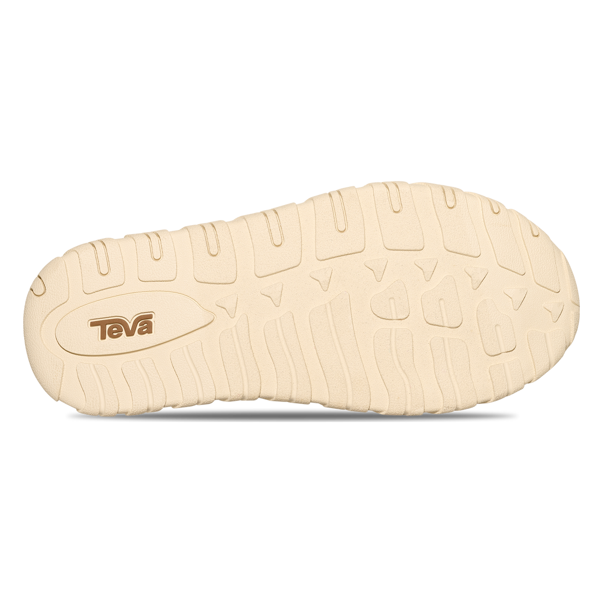 Teva ReEmber Camp women's slip-on shoe in Cloud Cream, sole