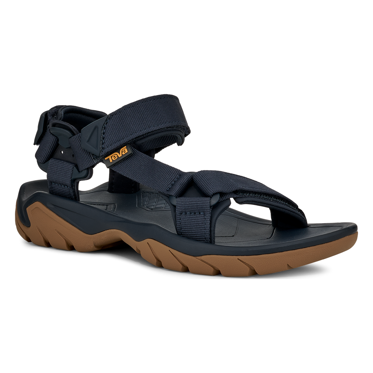 Teva Terra Fi 5 Universal men's hiking sandal in Total Eclipse, angle view