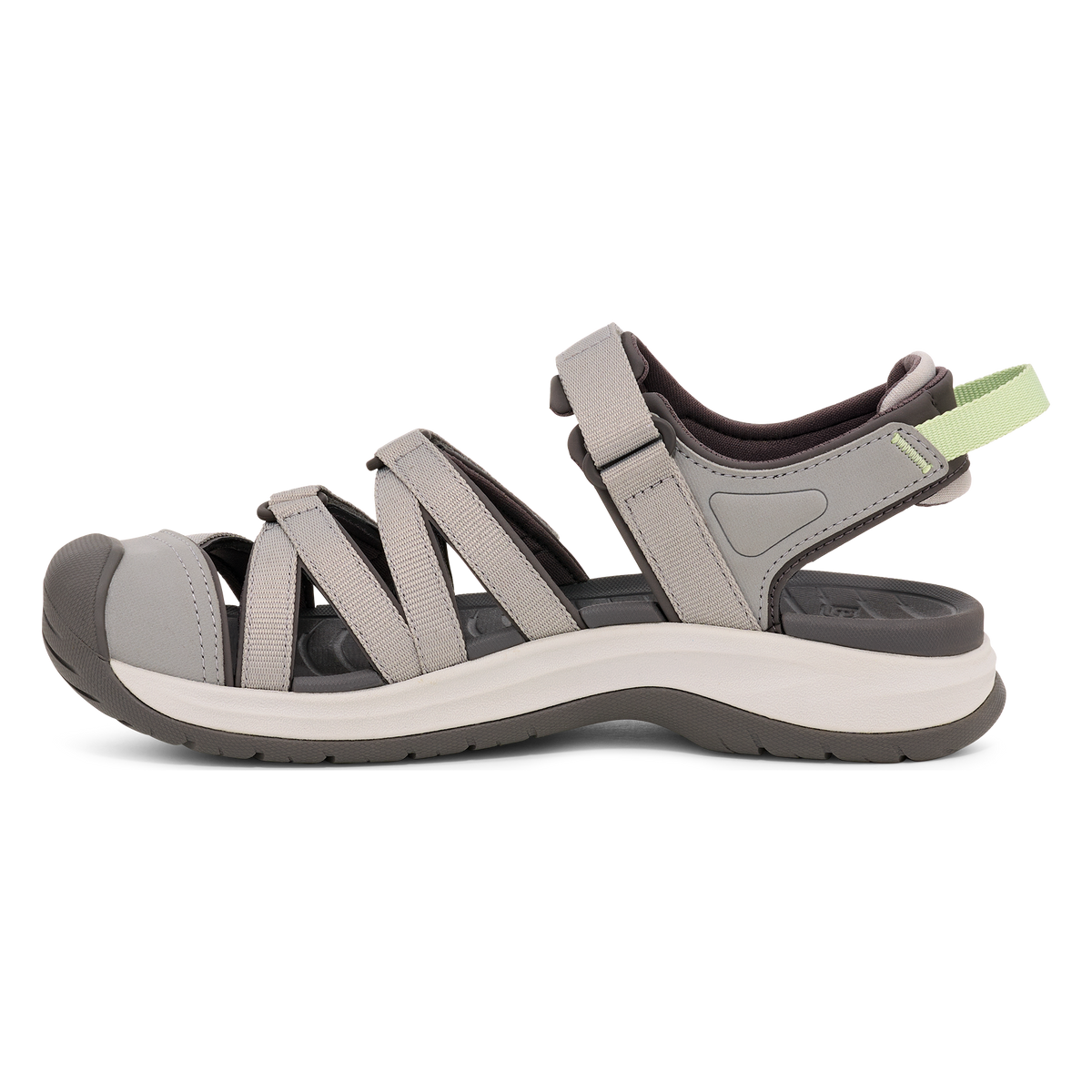 Teva Tirra Sport CT women's closed-toe sandal in Drizzle, inside view