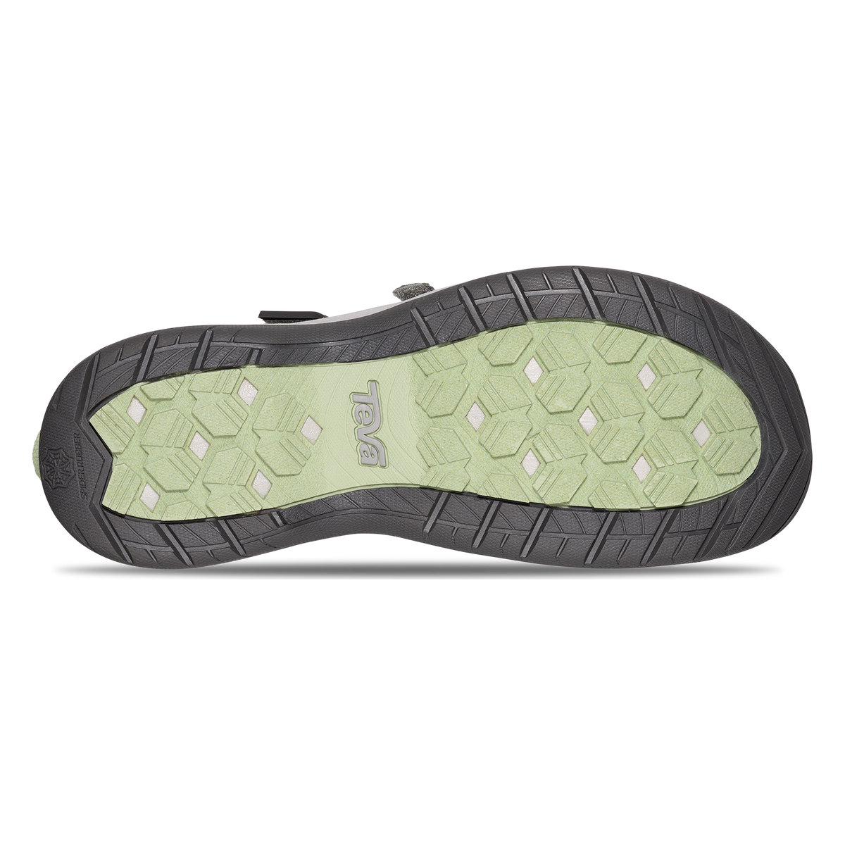 Teva Tirra Sport CT women's closed-toe sandal in Drizzle, sole