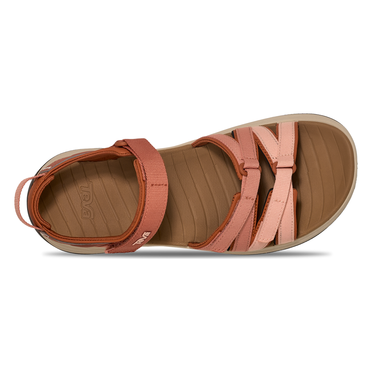 Teva Tirra Sport women's sandal in Sedona Multi, top view
