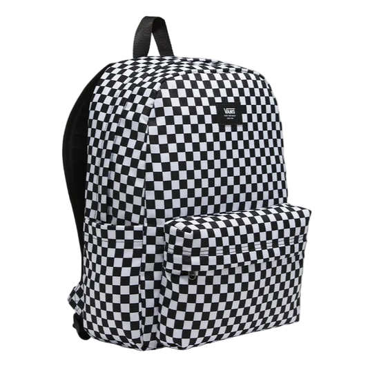 Vans Old Skool Check Backpack - Black White