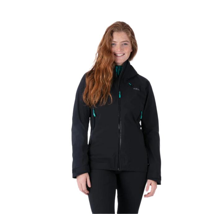RAB Arc Jacket Womens - Black – Get!Out