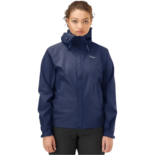 RAB Downpour ECO Womens Jacket Deep Ink