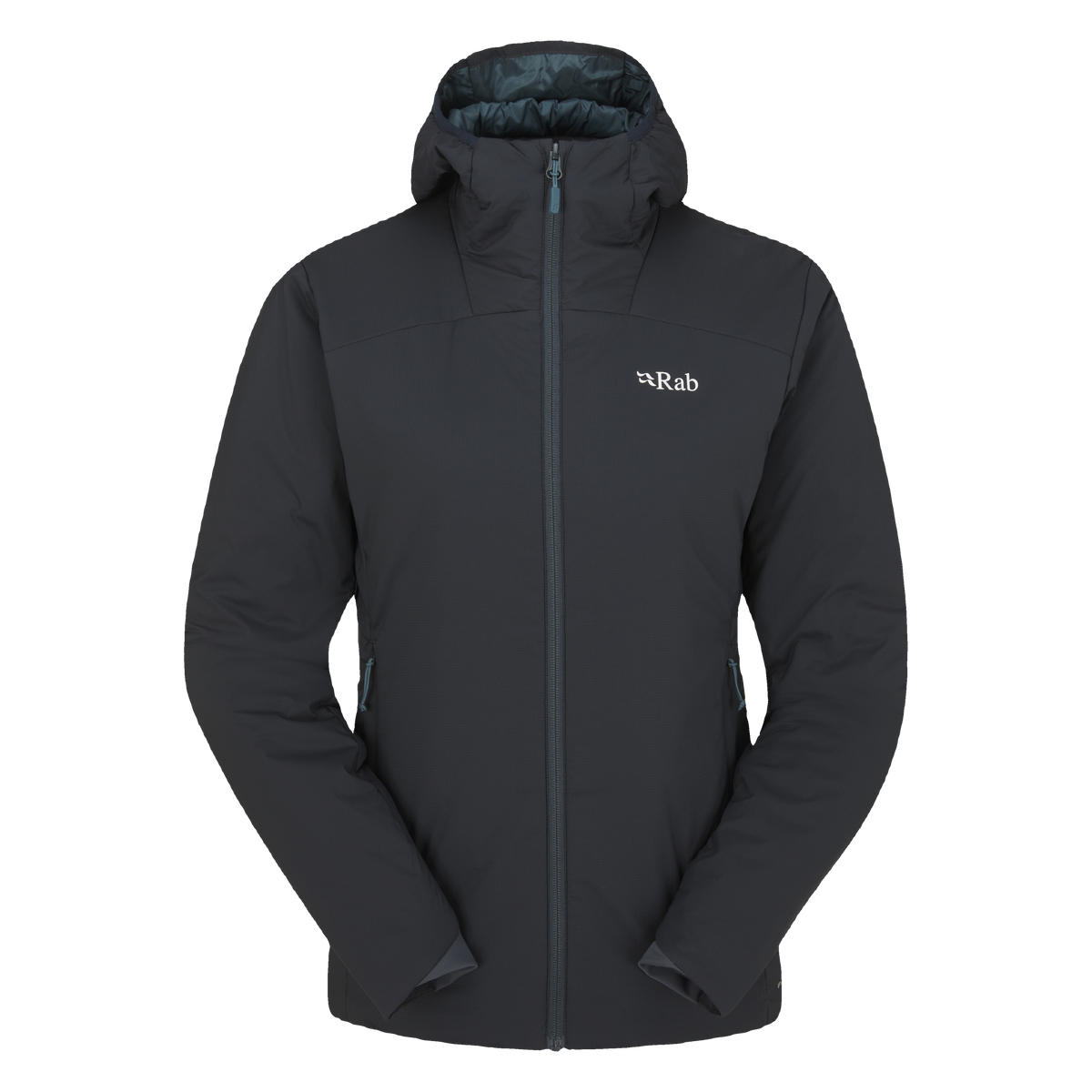 Rab Xenair Alpine Light Women's Jacket in Ebony, front